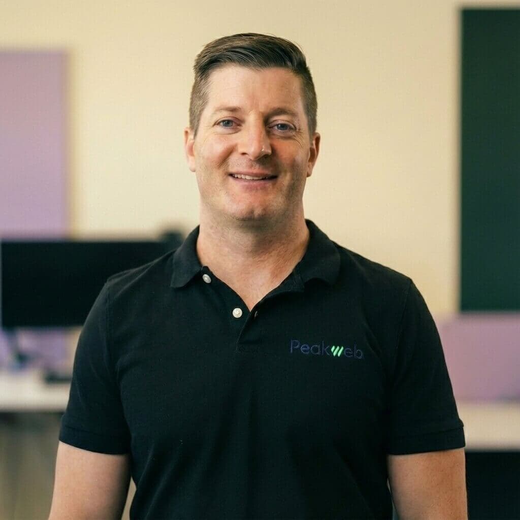 Portrait of Nathan Nobbe, Principal Solutions Architect and co-founder of Growfer